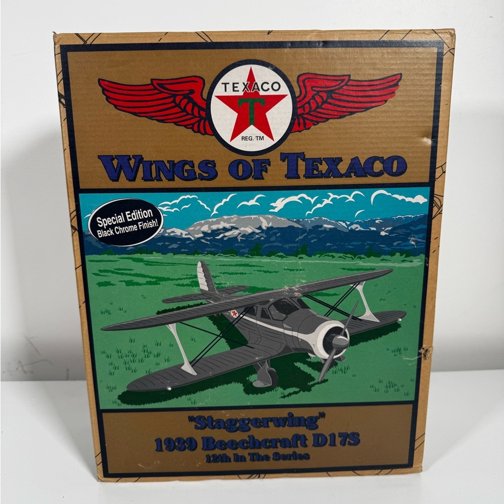Adidas Wings of Texaco 1939 Beechcraft D17S - Black and Gray